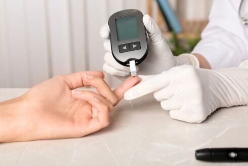 Blood sampling for diabetes