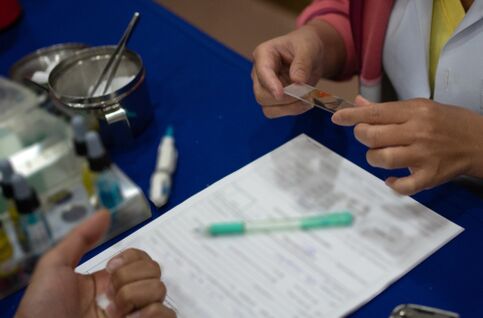 Donation of blood for glucose in diabetes